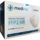 Mediroc Μάσκα Προσώπου FFP2 NR Κουτί 25 τμχ. (πιστοποιημένο προϊόν) A666 
